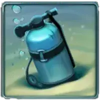 Air tank low-value symbol in Razor Shark slot