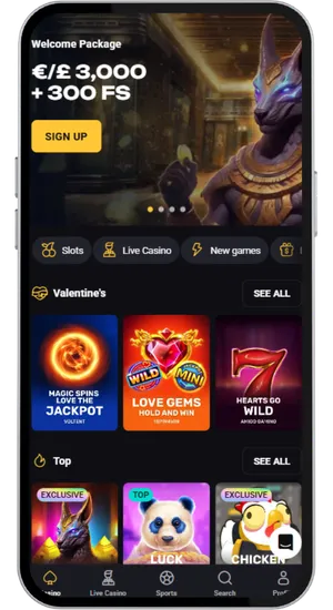 UKGC-regulated casino platform displaying GBP currency and player protection features